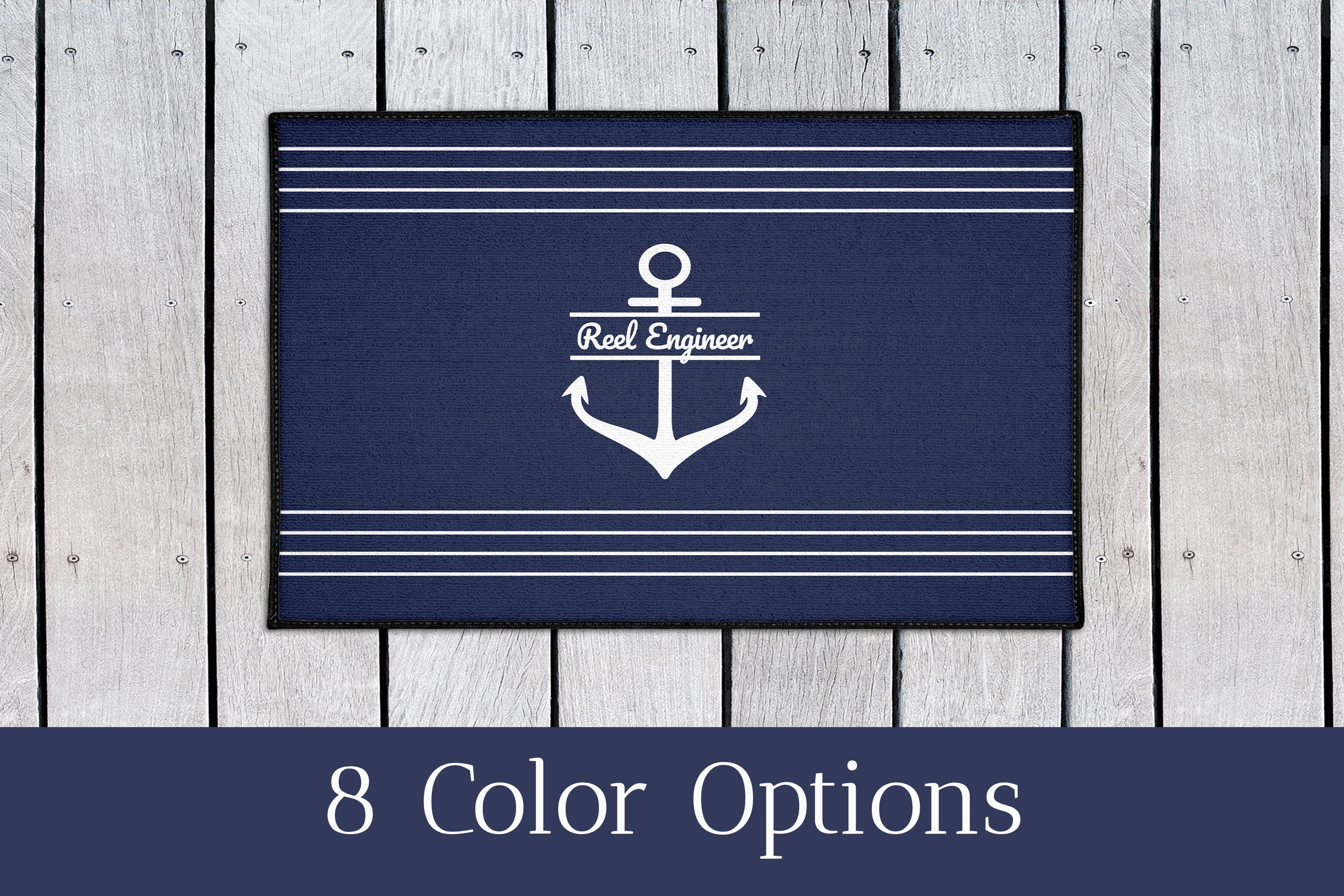 Custom Boarding Mat Personalized Welcome Mat Boat Gifts Ideas Nautical Decor Boat Accessories Boater Gift Personalized Boat Gift Yacht Mat