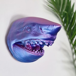 Wall Hanging Shark Head | Shark Wall Mount | Shark Decor