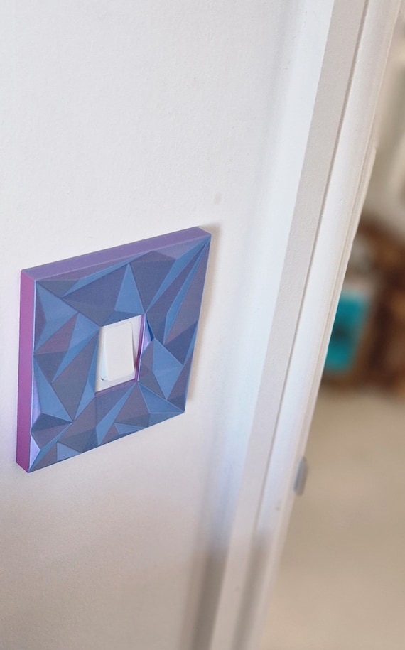 Cozylkx Interruptor De Luz Envolvente No Adhesivo Enchufe Envolvente Placa De Dedo Cubierta Protectora Del Marco