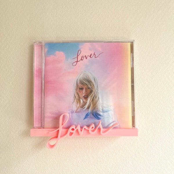 CD Holder - Lover/ custom CD holder/ custom vinyl shelf