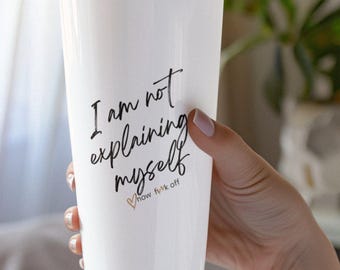 Sarkastischer Becher: Rude Offensive Erwachsenen Humor Geschenk