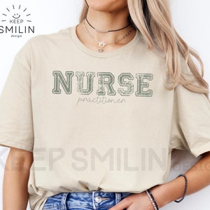 Nurse Practitioner Unisex T-Shirt, Modern Healthcare Shirt, Medical Professional Top, Men&#39;s Women&#39;s Tee, Healthcare Worker Gift