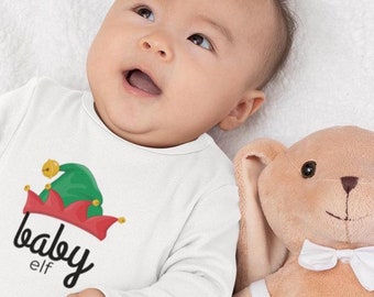 Elfen Crew Baby Body: Familien Outfit für Weihnachten