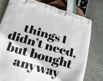 Spruch, Tote Bag: Frecher Spruch, Wochenendtasche