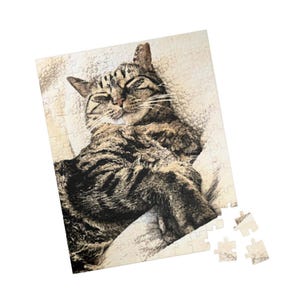 Cozy Cat Puzzle: Fun Jigsaw for Cat Lovers (110-1014 Pieces)