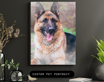 Individuell angefertigtes Tierportrait – Hundeportrait, individuelles Geschenk