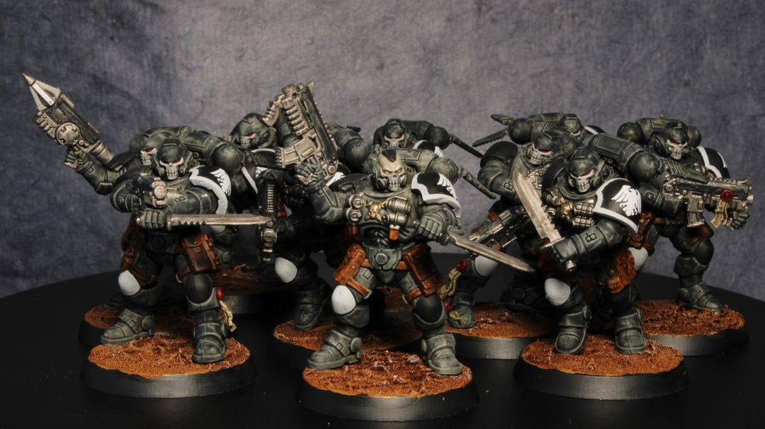 Raven Guard Rievers Full Squad of Reivers of the Raven Guard - Etsy