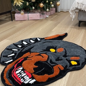 Angry Dog Tufted Rug - Etsy