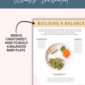 Newborn Baby Gift Baby Shower Gift New Mom Gift New Dad Gift First Time Parents Gift Baby Led Weaning Guide BLW Guide First Foods Checklist Printable Chart Digital Tracker Baby Nutrition