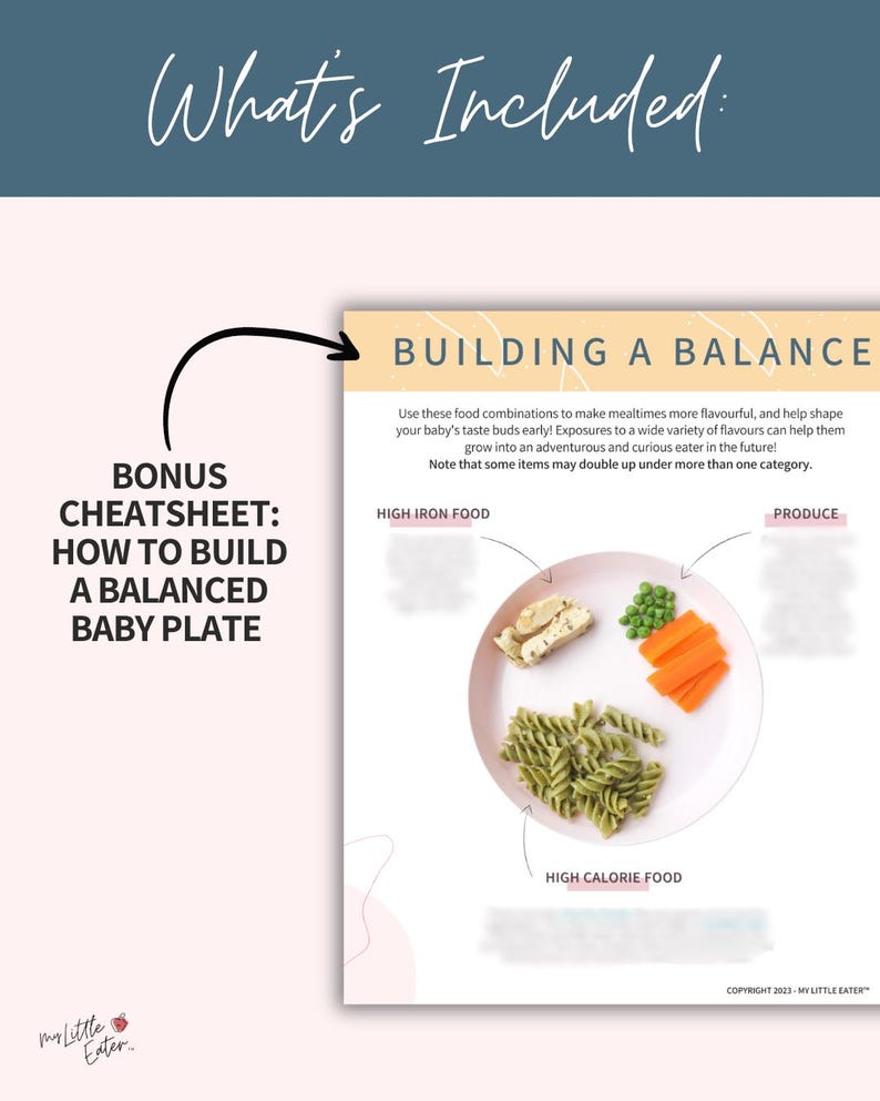 Newborn Baby Gift Baby Shower Gift New Mom Gift New Dad Gift First Time Parents Gift Baby Led Weaning Guide BLW Guide First Foods Checklist Printable Chart Digital Tracker Baby Nutrition