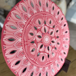 Pretty in Pink Mandala (18")