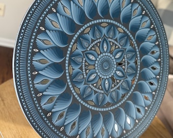 Whispers of Water Mandala (24”)