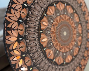 Tiger Lily Mandala (24")