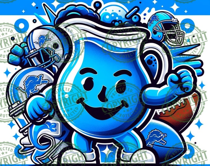 Detroit Lions Pillow Pet Bearofficially Licensed NFL Large Size Pillow