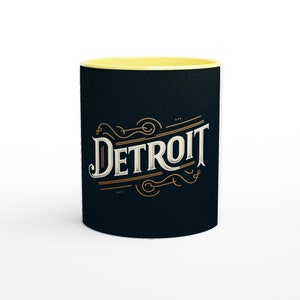 Detroit Spirit Coffee Mug - A Daily Dose of City Pride