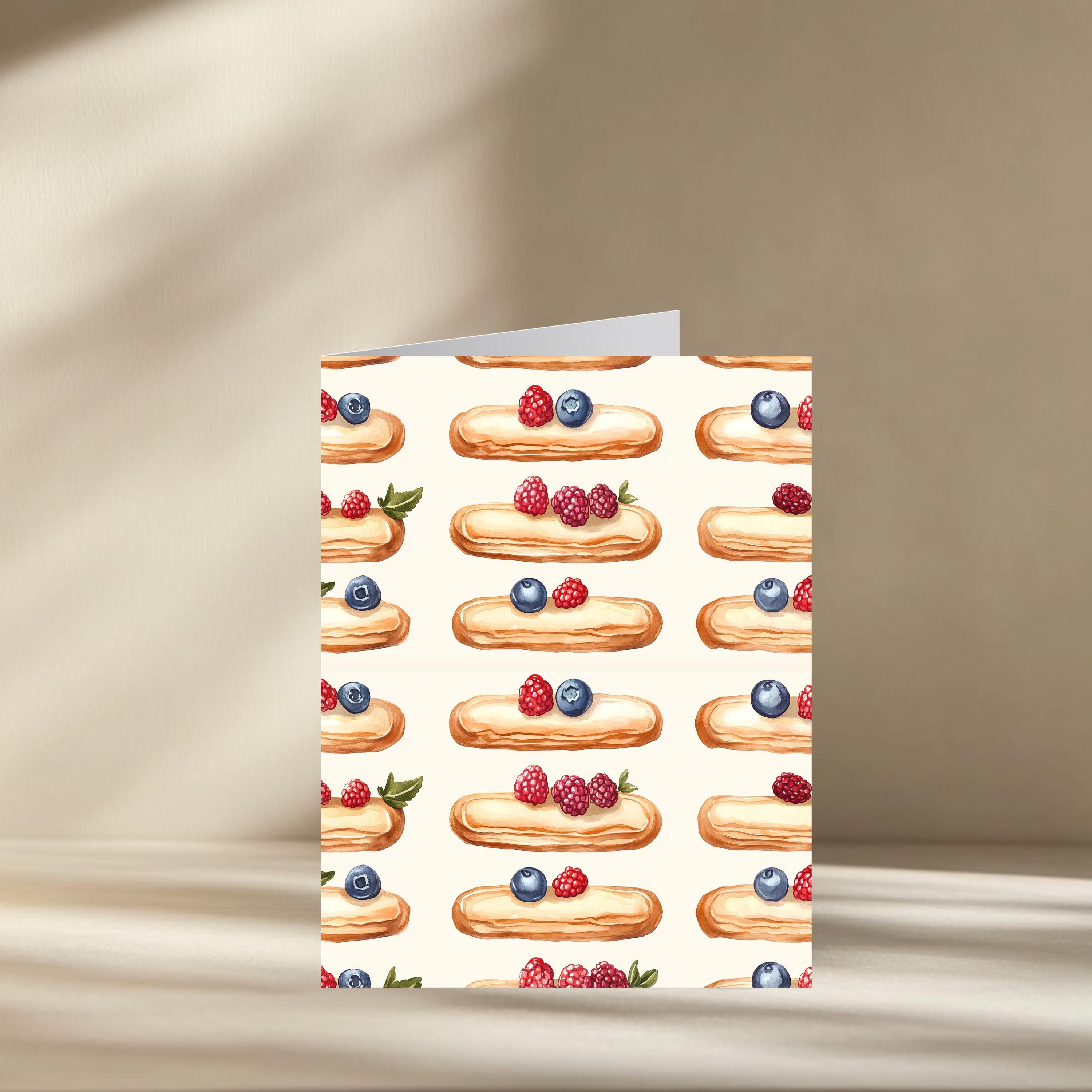 Delicious Éclair-themed INSTANT DOWNLOAD Digital Art Print for ...