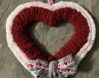 Valentine's Day Heart Wreath