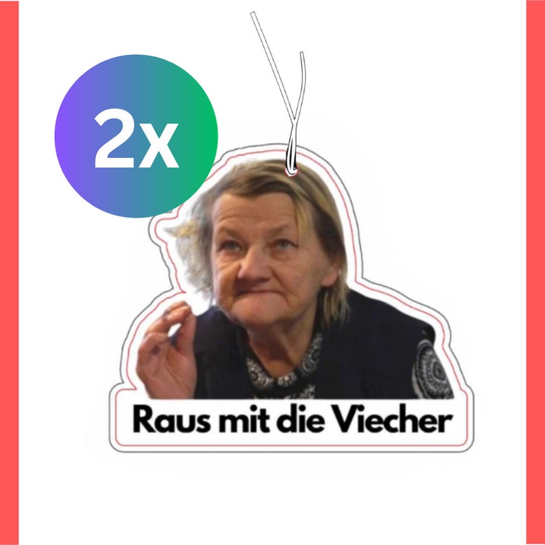 2x KARIN RITTER Duftbaum / Lufterfrischer terence hill Auto Duft Raus