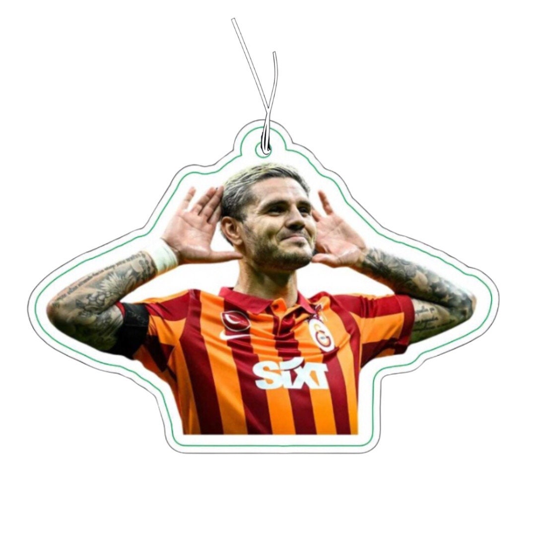 Galatasaray Duftbaum Mauro Icardi Fanartikel 2STK FREE VERSAND in