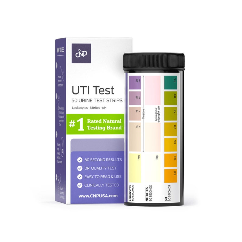 UTI Test Strips 50 Count Etsy