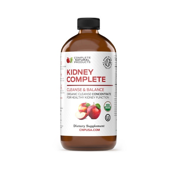 Kidney Complete - Organic Kidney Cleanse, Detox, and Stone Dissolver