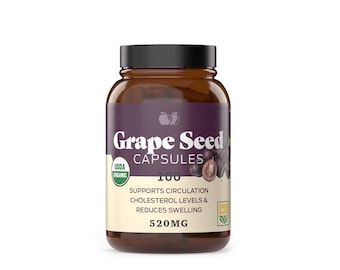 Organic Grape Seed Capsules