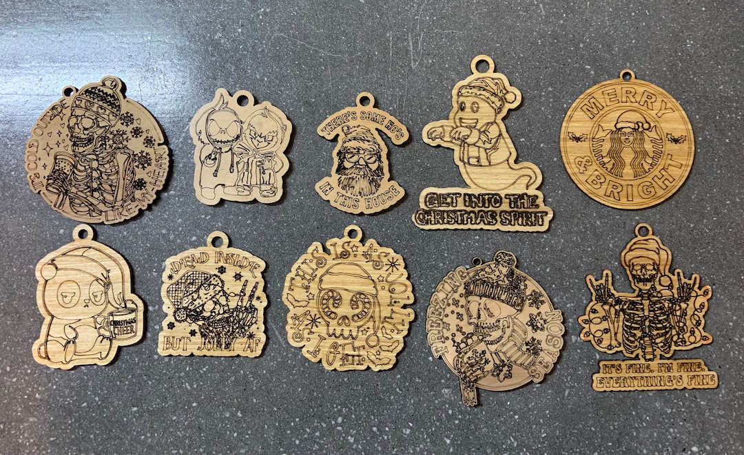 Funny Christmas Ornaments, Joke, Gift, Quirky, Festive, Hilarious