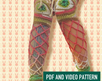 Third Eye Crochet Leg Warmer Pattern