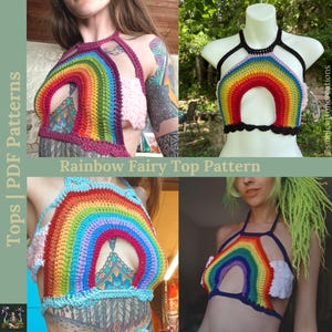 Rainbow Fairy Top PDF Pattern