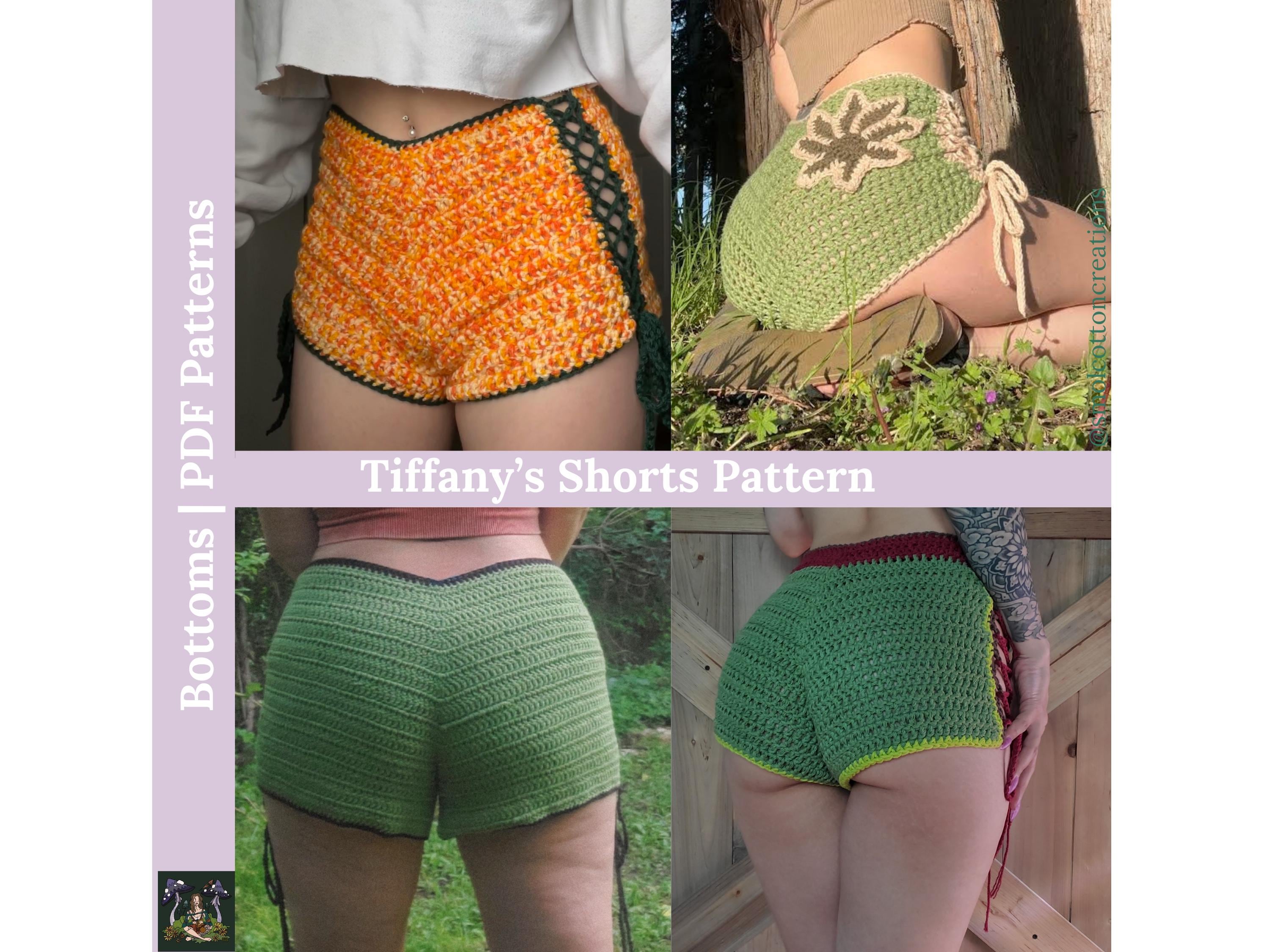 Tiffany’s Shorts PDF Crochet Pattern