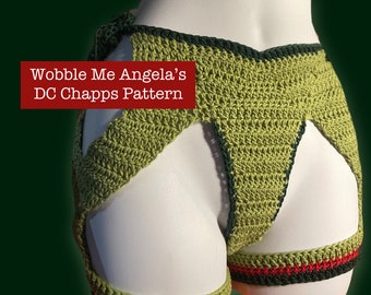 Wobble Me Angela’s DC Chapp’s and Bikini Bottom Crochet PDF Pattern