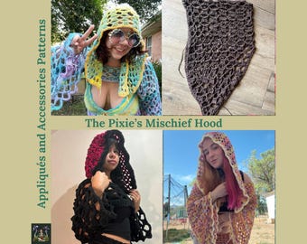 The Pixie’s Mischief Hood PDF Pattern