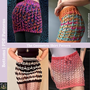 The Geometric Skirt Crochet PDF Pattern