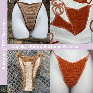 Angela’s Tiny DC Bikini Bottoms PDF Crochet Pattern