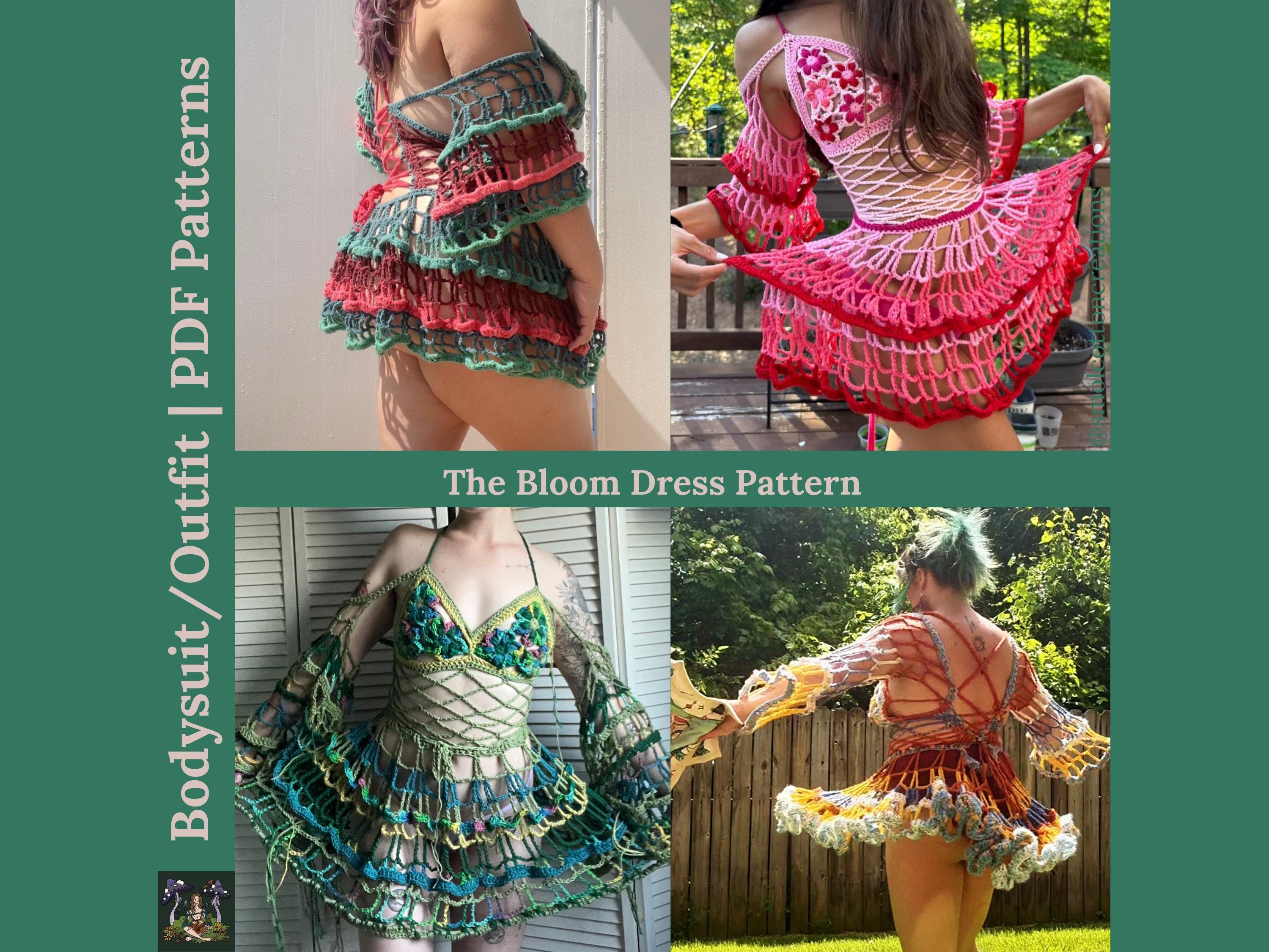 Crochet Dress Pattern Festival - Etsy