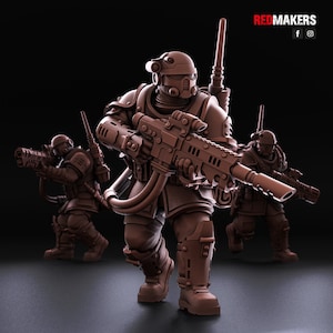 Red Makers - Shock Troops Elite Squad x10 (Custom Order)