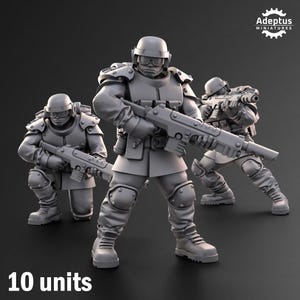 Adeptus Miniatures - Ultima Troops Infantry Squad (カスタムオーダー)
