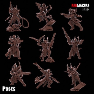 Red Makers - Dark Space Elves - Kill Squad (Custom Order)