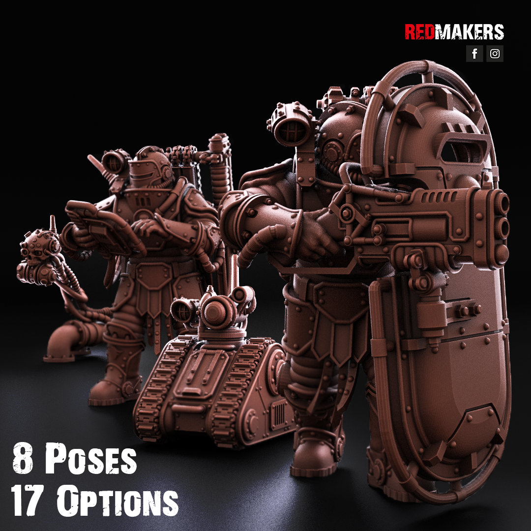 Red Makers - Solar Guard Kill Squad x8 (Custom Order)
