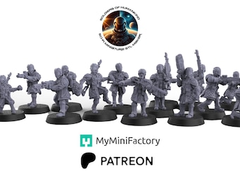 Soldiers of Humandkind - Sons of the Dragons Infantry (Custom Order)