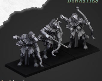 Highland Miniatures - Anubis Guard - Fantasy / D&D (Custom Order)