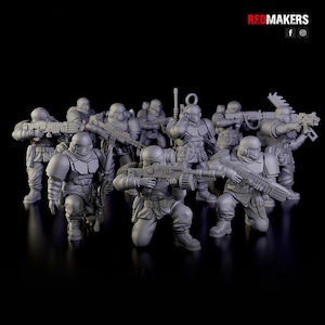 Red Makers - Alpha Troops Squad x10 (Custom Order)