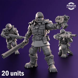 アデプタス ミニチュア - ストームウォーン トループス 歩兵部隊 (カスタムオーダー)