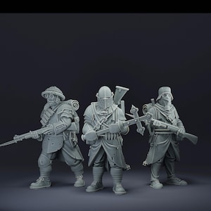 JK Remo - Trench Squad 1  - Trench  Compatible (Custom Order)