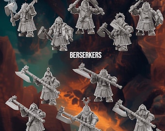 DakkaDakka - Beserkers enanos de Voidland (pedido personalizado)