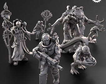 Adeptus Miniatures - Kill Squad. The Hiveborne (Custom Order)