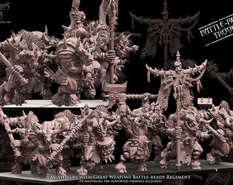 Avatars of War - Minotaurs Regiment - Fantasy / D&D (Custom Order)