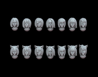 Saint Decent - Catgirl Head Pack x20 - Trench  Designer (Custom Order)