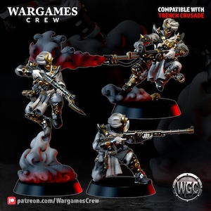 Wargames Crew - Murideen Acolytes - Trench Crusade Compatible (Custom Order)