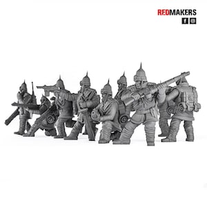 Red Makers - Royal Regiment Squad x10 (Custom Order)
